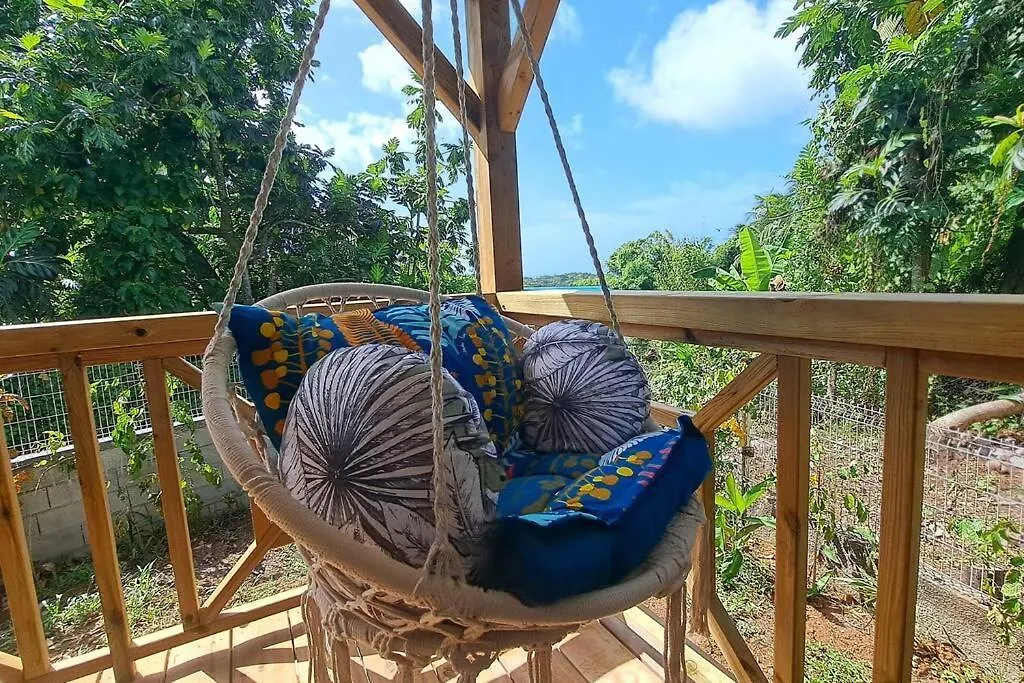 펜션 Cottage Zen & Jacuzzi Chez La Libellule Caribeenne 세인트 로즈