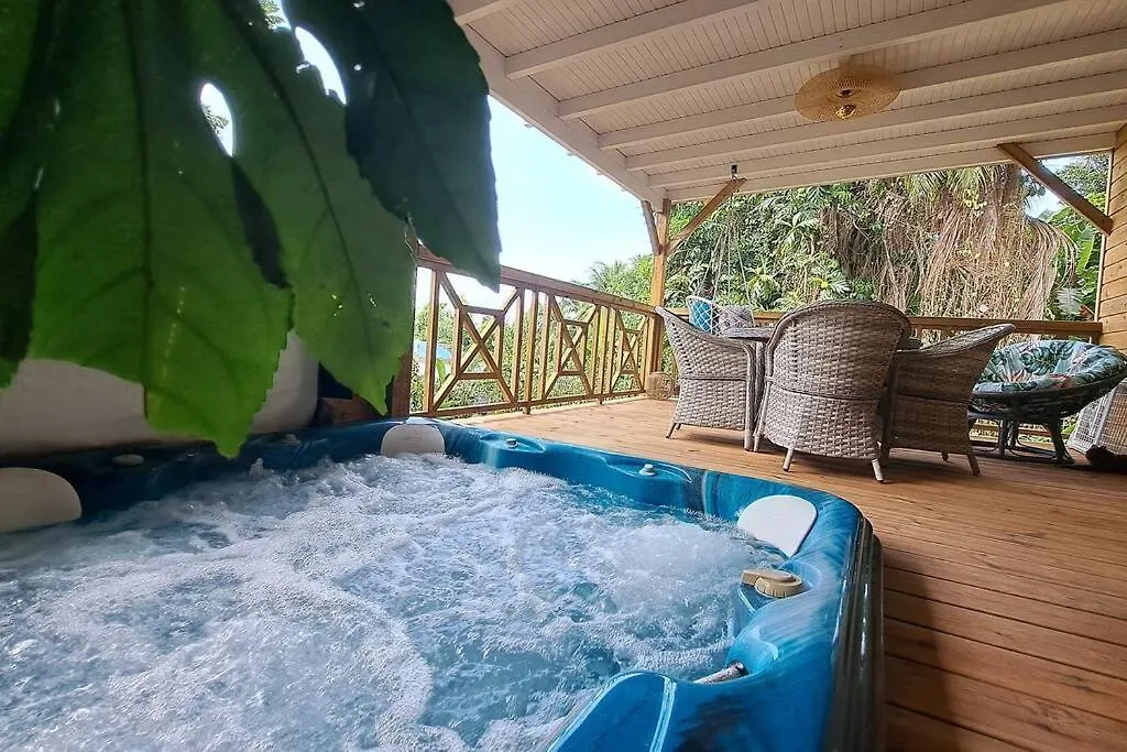 펜션 Cottage Zen & Jacuzzi Chez La Libellule Caribeenne 세인트 로즈