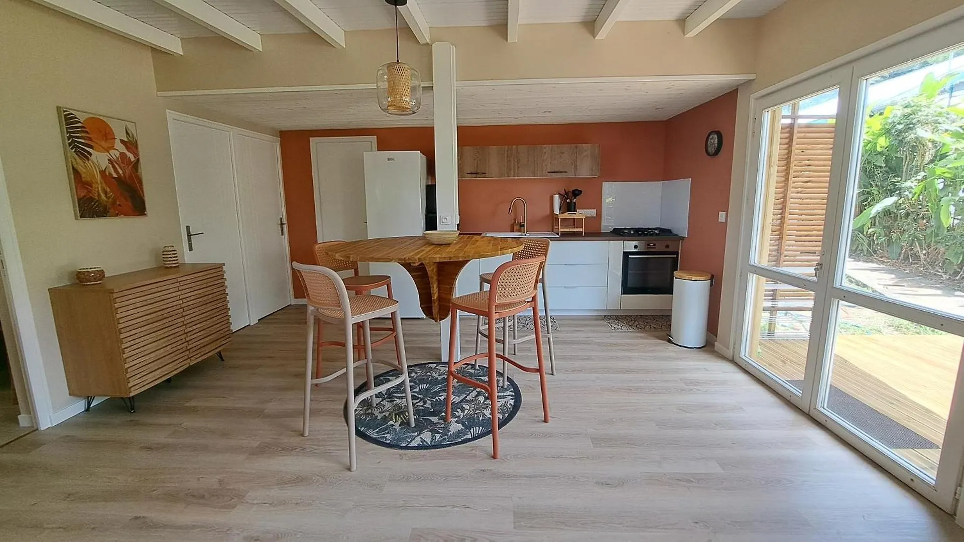 Cottage Zen & Jacuzzi Chez La Libellule Caribeenne 세인트 로즈 세인트 로즈